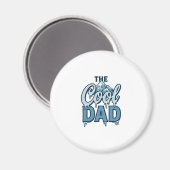 Aimant Montagne Cool Dad Graphisme Vintage_1 (Recto/Verso)