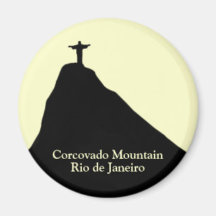 Aimant montagne de Corcovado . Rio de Janeiro