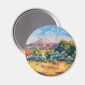 Aimant Montagne Sainte-Victoire (Paysage) Renoir (Recto/Verso)