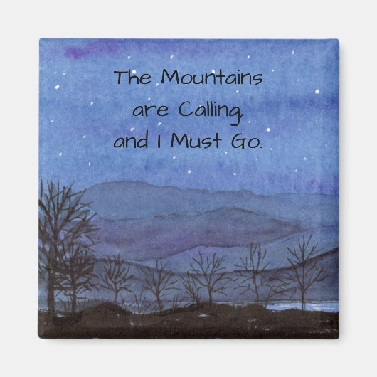 Aimant Montagnes (Devant)