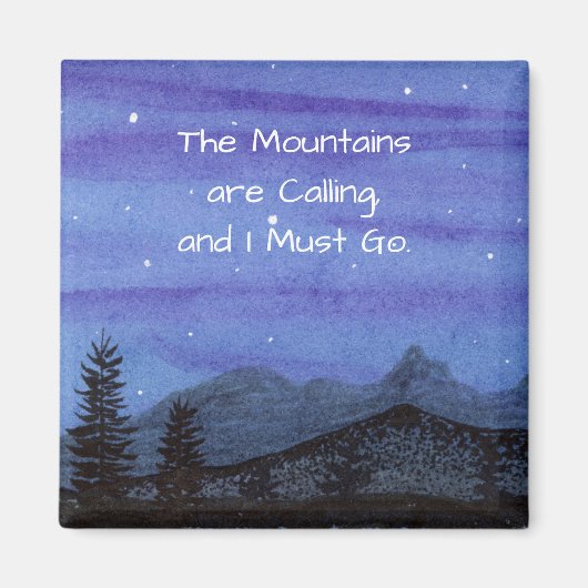 Aimant Montagnes (Devant)