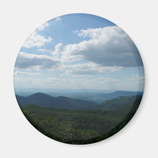 Aimant Montagnes Appalaches II Shenandoah (Devant)