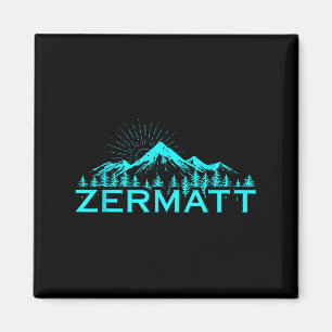 Aimant Montagnes de Zermatt Ski alpin Alpes suisses Suiss