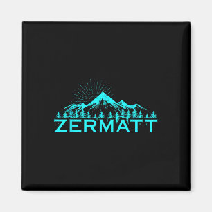 Aimant Montagnes de Zermatt Ski alpin Alpes suisses Suiss