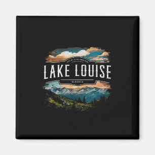 Aimant Montagnes du lac Louise Alberta Randonnée Extérieu
