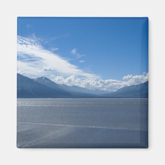 Aimant Montagnes édifiantes d'Alaska (Devant)