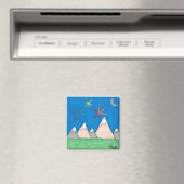 Aimant Montagnes et Feux d'Artifice  (In Situ (Lave-vaisselle))
