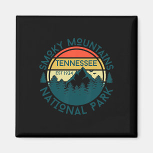 Aimant Montagnes fumées Tennessee Nature Randonnée Extéri