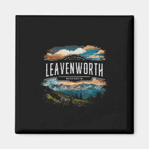 Aimant Montagnes Leavenworth Washington Randonnée Extérie