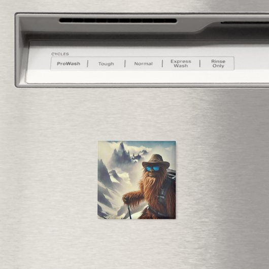 Aimant Montagnes Sasquatch (In Situ (Lave-vaisselle))