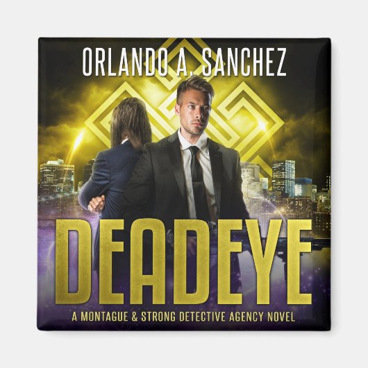 Aimant Montague & Strong - oeil mort (Devant)