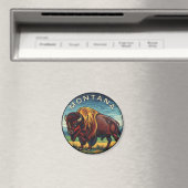 Aimant Montana Bison (In Situ (Lave-vaisselle))
