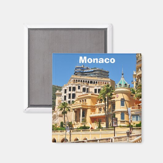 Aimant Monte Carlo à Monaco (Recto/Verso)