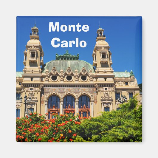 Aimant Monte Carlo à Monaco (Devant)