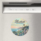 Aimant Montecito California Père Noël Barbara Coastline (In Situ (Lave-vaisselle))