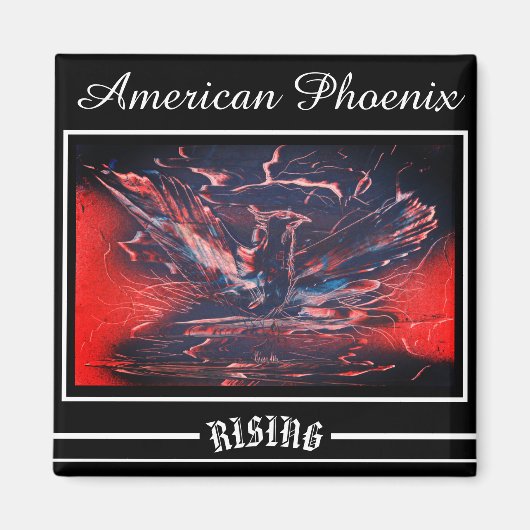 Aimant Montée du Phoenix américain (Devant)