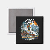 Aimant Montée en ski (Recto/Verso)