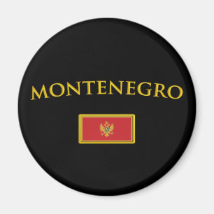 Aimant Monténégro d'or
