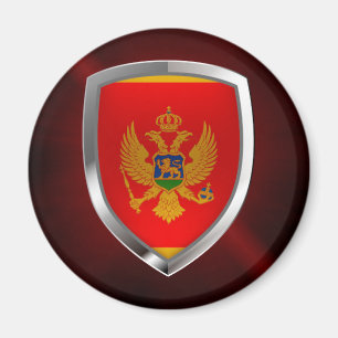 Aimant Montenegro Metallic Emblem