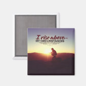Aimant Monter au-dessus de mes circonstances (Recto/Verso)