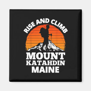 Aimant Monter et gravir le mont Katahdin dans le Maine