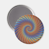 Aimant Monterey Fractal Art (Recto/Verso)