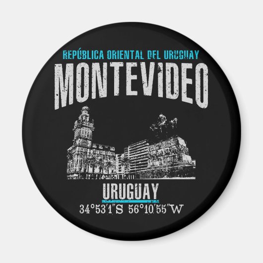 Aimant Montevideo (Devant)