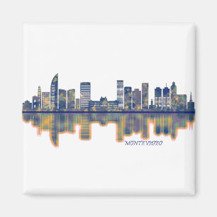 Aimant Montevideo Skyline