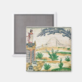 Aimant Montezuma II regarde une comète, 1579 (Recto/Verso)
