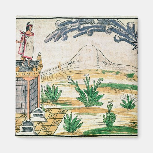 Aimant Montezuma II regarde une comète, 1579 (Devant)