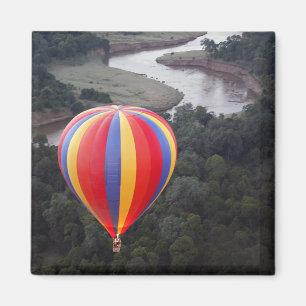 Aimant Montgolfière au-dessus de la rivière Mara