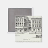 Aimant Montgomery West side Clay et Washington (Recto/Verso)