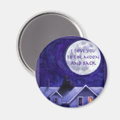 Aimant Montre Lune (Recto/Verso)