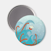 Aimant Montre marin de voilier (Recto/Verso)