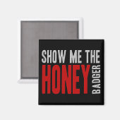 Aimant Montre-moi le Badger HONEY (Recto/Verso)