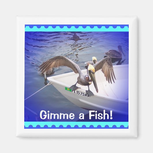 Aimant Montre-Moi Ton Poisson ! (Devant)