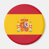 Aimant Montrez vos couleurs - Espagne (Devant)