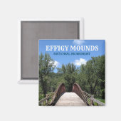 Aimant Monts d'efficacité du pont de la rivière Jaune, Io (Recto/Verso)