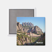Aimant Montserrat Espagne (Recto/Verso)