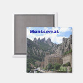 Aimant Montserrat Espagne (Recto/Verso)
