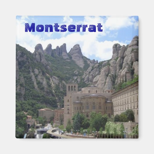 Aimant Montserrat Espagne (Devant)