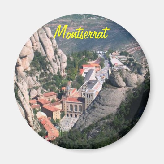 Aimant Montserrat Espagne (Devant)