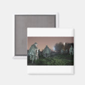 Aimant Monument commémoratif de guerre de Corée à Washing (Recto/Verso)