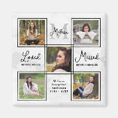 Aimant Monument commémoratif moderne souvenir Collage pho (Devant)