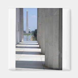 Aimant monument du Lincoln Memorial Washington