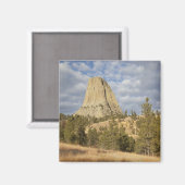 Aimant Monument national de Devils Tower (Recto/Verso)