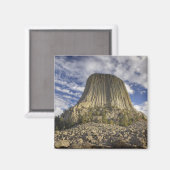 Aimant Monument national de Devils Tower (Recto/Verso)
