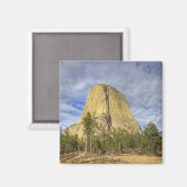 Aimant Monument national de Devils Tower (Recto/Verso)