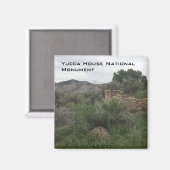 Aimant Monument national de la Maison Yucca (Recto/Verso)