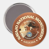 Aimant Monument national de Navajo (NM) (Recto/Verso)